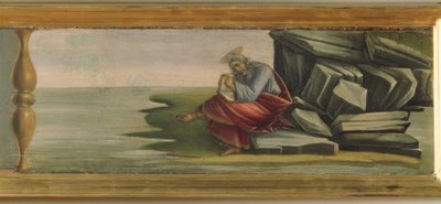 Jean à Patmos - Sandro Botticelli